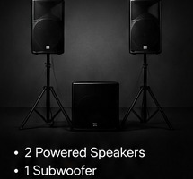 Small party sound system
